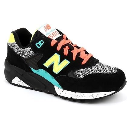 basket new balance femme fluo